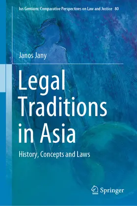 Jany | Legal Traditions in Asia | E-Book | www.sack.de