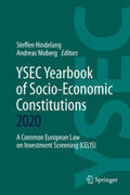Hindelang / Moberg |  YSEC Yearbook of Socio-Economic Constitutions 2020 | eBook | Sack Fachmedien