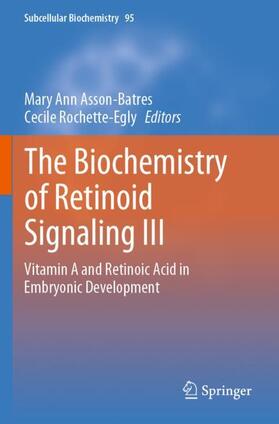 Rochette-Egly / Asson-Batres | The Biochemistry of Retinoid Signaling III | Buch | 978-3-030-43767-1 | sack.de