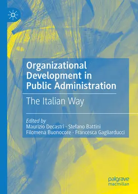 Decastri / Battini / Buonocore | Organizational Development in Public Administration | E-Book | www.sack.de