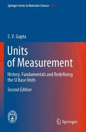 Gupta |  Units of Measurement | Buch |  Sack Fachmedien