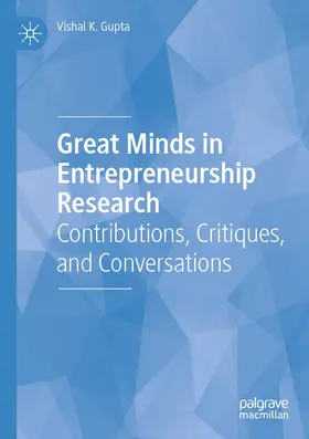 Gupta |  Great Minds in Entrepreneurship Research | Buch |  Sack Fachmedien