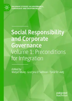 Mulej / O’Sullivan / O'Sullivan |  Social Responsibility and Corporate Governance | eBook | Sack Fachmedien