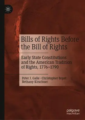 Galie / Kirschner / Bopst |  Bills of Rights Before the Bill of Rights | Buch |  Sack Fachmedien