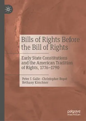 Galie / Bopst / Kirschner |  Bills of Rights Before the Bill of Rights | eBook | Sack Fachmedien