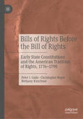 Galie / Bopst / Kirschner |  Bills of Rights Before the Bill of Rights | eBook | Sack Fachmedien