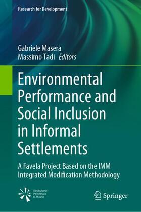 Tadi / Masera | Environmental Performance and Social Inclusion in Informal Settlements | Buch | 978-3-030-44351-1 | sack.de