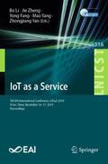 Li / Zheng / Yan |  IoT as a Service | Buch |  Sack Fachmedien