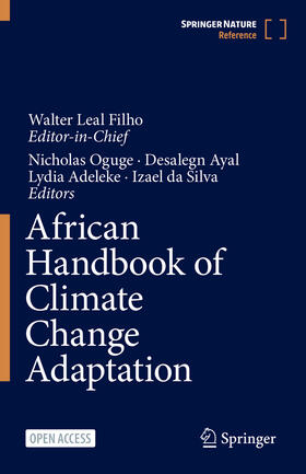Ayal / Oguge / da Silva | African Handbook of Climate Change Adaptation | Buch | 978-3-030-45105-9 | sack.de