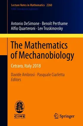 DeSimone / Perthame / Quarteroni |  The Mathematics of Mechanobiology | Buch |  Sack Fachmedien