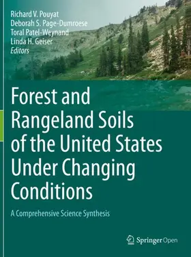 Pouyat / Geiser / Page-Dumroese |  Forest and Rangeland Soils of the United States Under Changing Conditions | Buch |  Sack Fachmedien