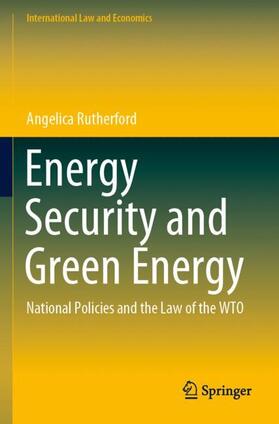 Rutherford | Energy Security and Green Energy | Buch | 978-3-030-45557-6 | sack.de