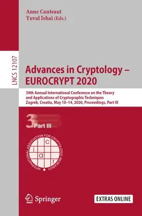 Ishai / Canteaut |  Advances in Cryptology - EUROCRYPT 2020 | Buch |  Sack Fachmedien