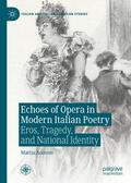 Acetoso |  Echoes of Opera in Modern Italian Poetry | Buch |  Sack Fachmedien
