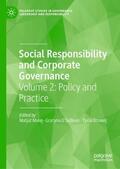 Mulej / Štrukelj / O’Sullivan |  Social Responsibility and Corporate Governance | Buch |  Sack Fachmedien