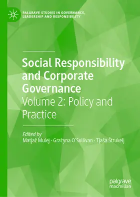 Mulej / O’Sullivan / O'Sullivan |  Social Responsibility and Corporate Governance | eBook | Sack Fachmedien