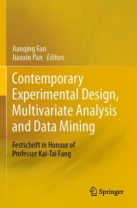 Pan / Fan |  Contemporary Experimental Design, Multivariate Analysis and Data Mining | Buch |  Sack Fachmedien
