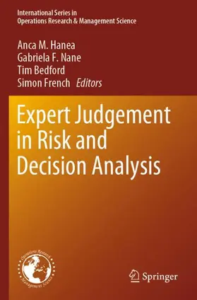 Hanea / French / Nane |  Expert Judgement in Risk and Decision Analysis | Buch |  Sack Fachmedien