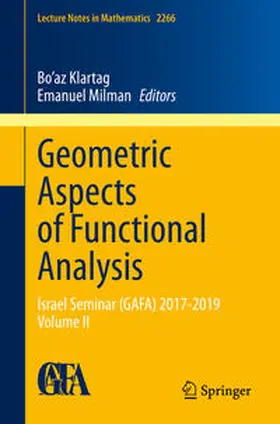 Klartag / Milman | Geometric Aspects of Functional Analysis | E-Book | sack.de