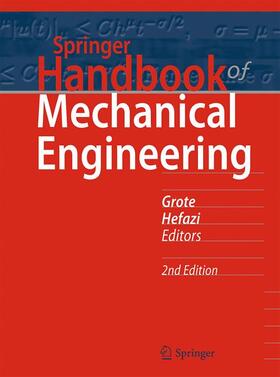 Grote / Hefazi |  Springer Handbook of Mechanical Engineering | Buch |  Sack Fachmedien