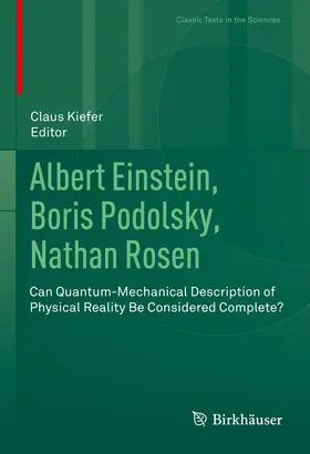 Kiefer |  Albert Einstein, Boris Podolsky, Nathan Rosen | Buch |  Sack Fachmedien