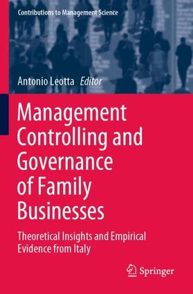 Leotta | Management Controlling and Governance of Family Businesses | Buch | 978-3-030-47743-1 | sack.de