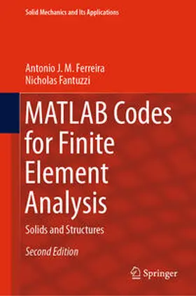 Ferreira / Fantuzzi | MATLAB Codes for Finite Element Analysis | E-Book | www.sack.de