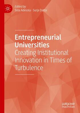 Datta / Adesola | Entrepreneurial Universities | Buch | 978-3-030-48015-8 | sack.de