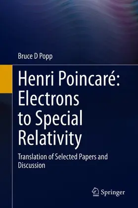 Popp | Henri Poincaré: Electrons to Special Relativity | Buch | 978-3-030-48038-7 | sack.de
