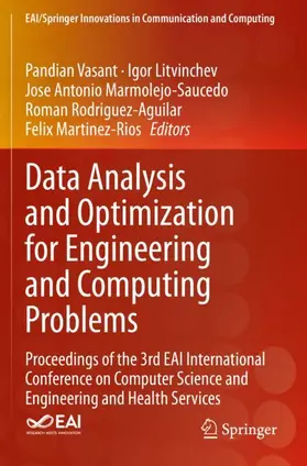 Vasant / Litvinchev / Martinez-Rios |  Data Analysis and Optimization for Engineering and Computing Problems | Buch |  Sack Fachmedien