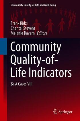 Ridzi / Davern / Stevens |  Community Quality-of-Life Indicators | Buch |  Sack Fachmedien
