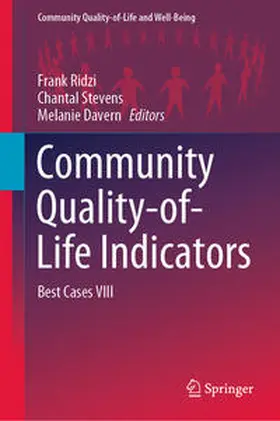 Ridzi / Davern / Stevens |  Community Quality-of-Life Indicators | Buch |  Sack Fachmedien