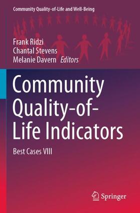 Ridzi / Davern / Stevens | Community Quality-of-Life Indicators | Buch | 978-3-030-48184-1 | sack.de