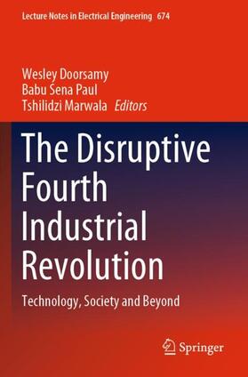 Doorsamy / Marwala / Paul |  The Disruptive Fourth Industrial Revolution | Buch |  Sack Fachmedien