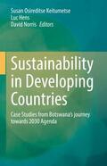 Keitumetse / Norris / Hens |  Sustainability in Developing Countries | Buch |  Sack Fachmedien
