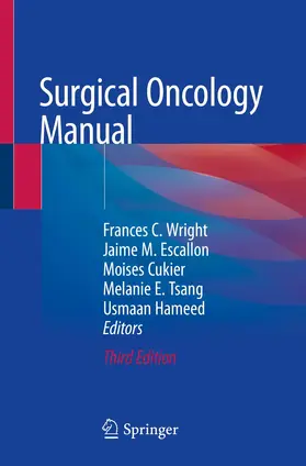 Wright / Escallon / Cukier |  Surgical Oncology Manual | Buch |  Sack Fachmedien