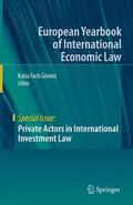 Fach Gómez |  Private Actors in International Investment Law | Buch |  Sack Fachmedien