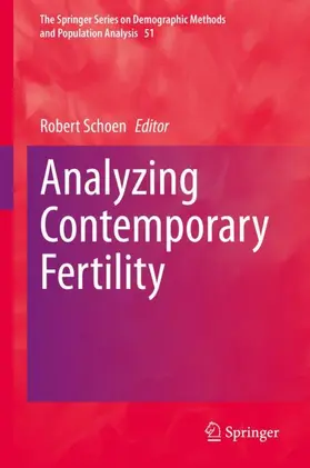 Schoen |  Analyzing Contemporary Fertility | Buch |  Sack Fachmedien