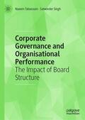 Singh / Tabassum |  Corporate Governance and Organisational Performance | Buch |  Sack Fachmedien