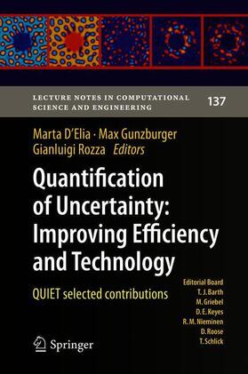 D'Elia / Rozza / Gunzburger | Quantification of Uncertainty: Improving Efficiency and Technology | Buch | 978-3-030-48720-1 | sack.de