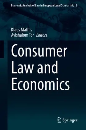 Tor / Mathis |  Consumer Law and Economics | Buch |  Sack Fachmedien