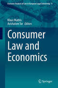 Mathis / Tor |  Consumer Law and Economics | eBook | Sack Fachmedien