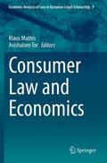 Tor / Mathis |  Consumer Law and Economics | Buch |  Sack Fachmedien