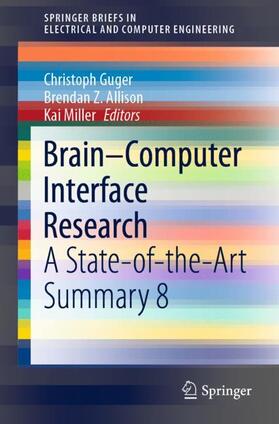 Guger / Miller / Allison |  Brain¿Computer Interface Research | Buch |  Sack Fachmedien