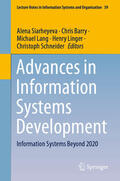 Siarheyeva / Barry / Lang |  Advances in Information Systems Development | eBook | Sack Fachmedien