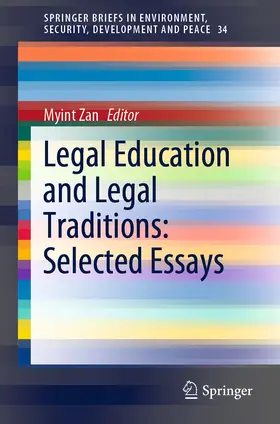 Zan | Legal Education and Legal Traditions: Selected Essays | E-Book | www.sack.de