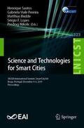 Santos / Pereira / Nikolic |  Science and Technologies for Smart Cities | Buch |  Sack Fachmedien