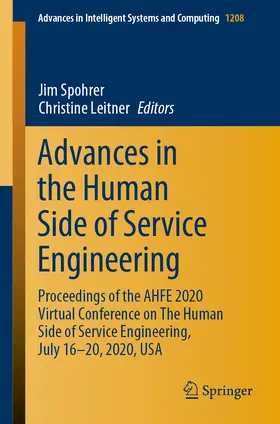 Spohrer / Leitner | Advances in the Human Side of Service Engineering | E-Book | sack.de