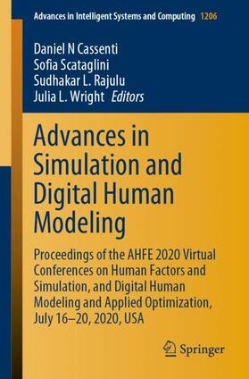 Cassenti / Wright / Scataglini |  Advances in Simulation and Digital Human Modeling | Buch |  Sack Fachmedien