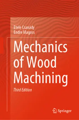 Csanády / Magoss |  Mechanics of Wood Machining | eBook | Sack Fachmedien